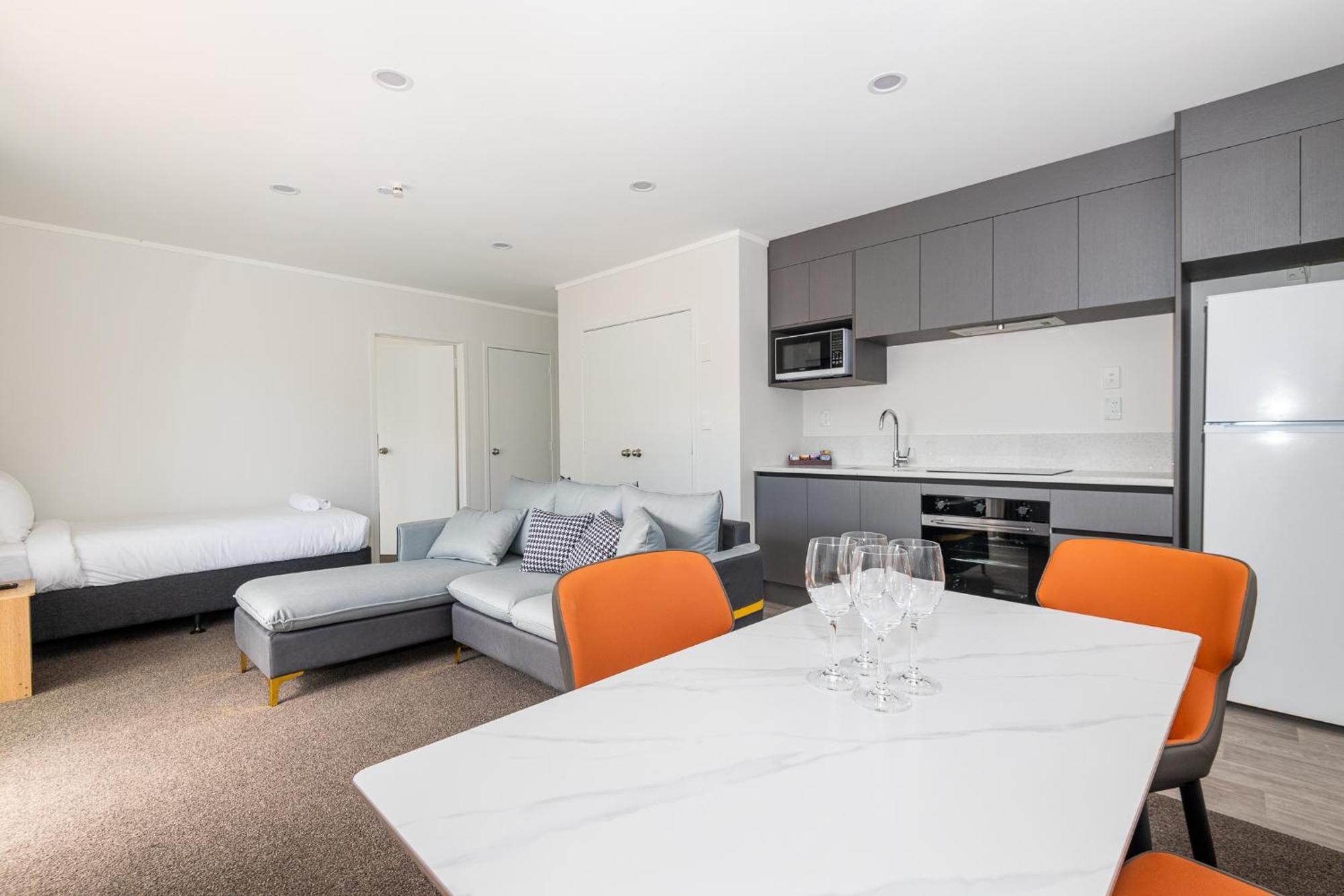 روتوروا Aurora City Suites Motel المظهر الخارجي الصورة